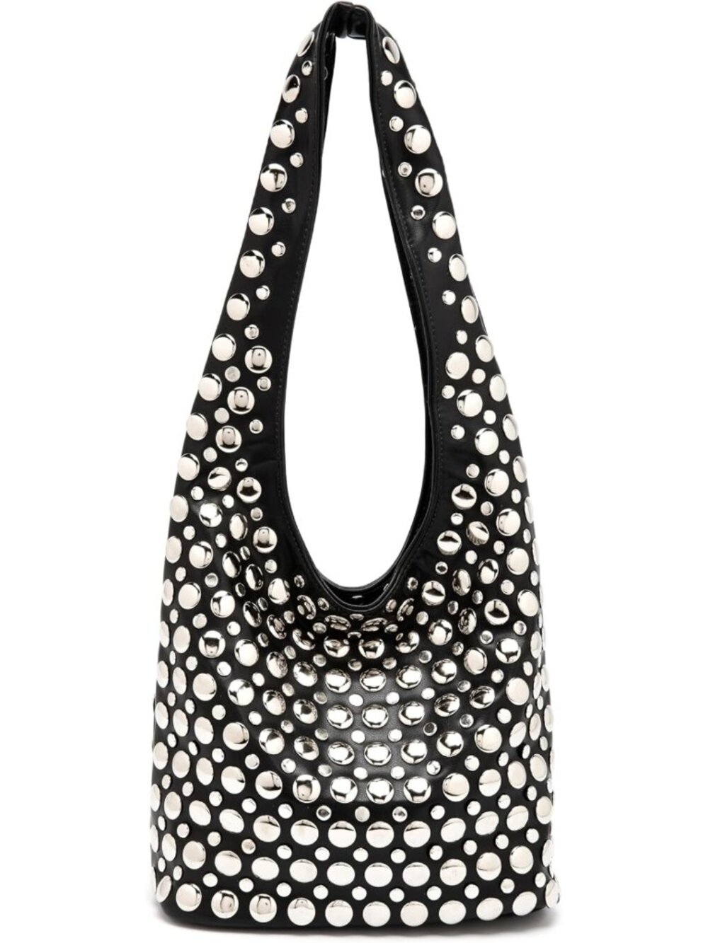 Studded Hobo Bag Y2k Rivets Bucket Purse for Women
